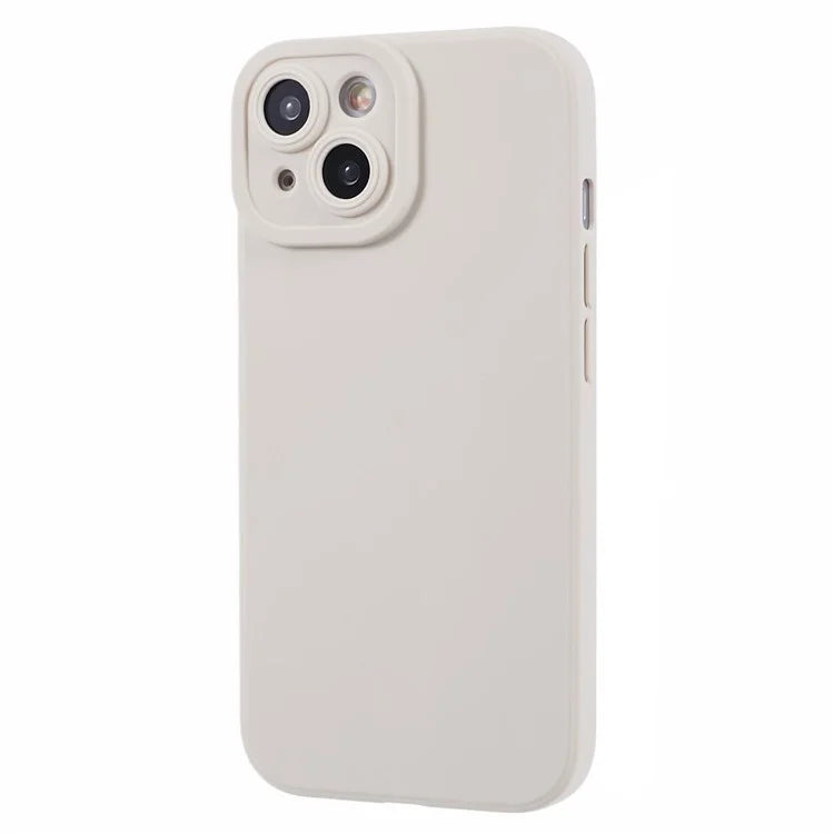 YX Series For iPhone 15 Plus TPU Case Straight Edge Matte Phone Cover (Precise Cutout)