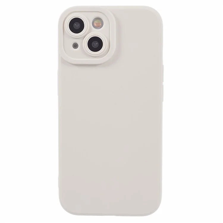 YX Series For iPhone 15 Plus TPU Case Straight Edge Matte Phone Cover (Precise Cutout)