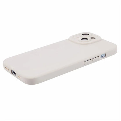 YX Series For iPhone 15 Plus TPU Case Straight Edge Matte Phone Cover (Precise Cutout)