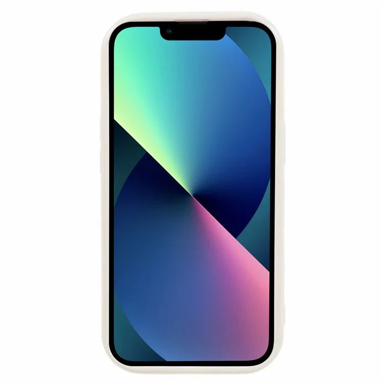 HYT Series For iPhone 13 6.1 inch Case Precise Cutout Candy Color TPU Cell Phone Cover with Lens Frame