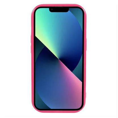 HYT Series For iPhone 13 6.1 inch Case Precise Cutout Candy Color TPU Cell Phone Cover with Lens Frame