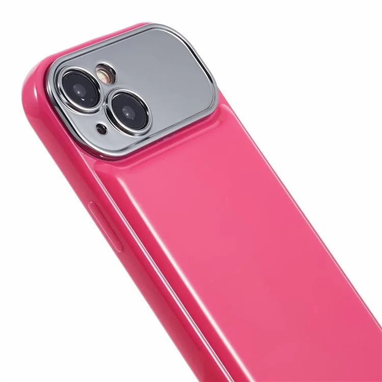 HYT Series For iPhone 13 6.1 inch Case Precise Cutout Candy Color TPU Cell Phone Cover with Lens Frame