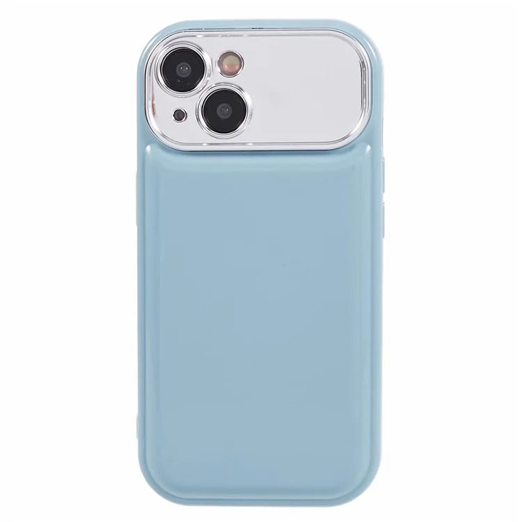 HYT Series For iPhone 13 6.1 inch Case Precise Cutout Candy Color TPU Cell Phone Cover with Lens Frame