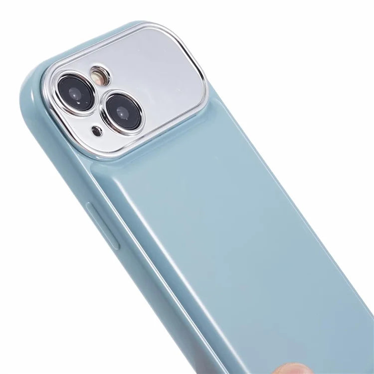 HYT Series For iPhone 13 6.1 inch Case Precise Cutout Candy Color TPU Cell Phone Cover with Lens Frame