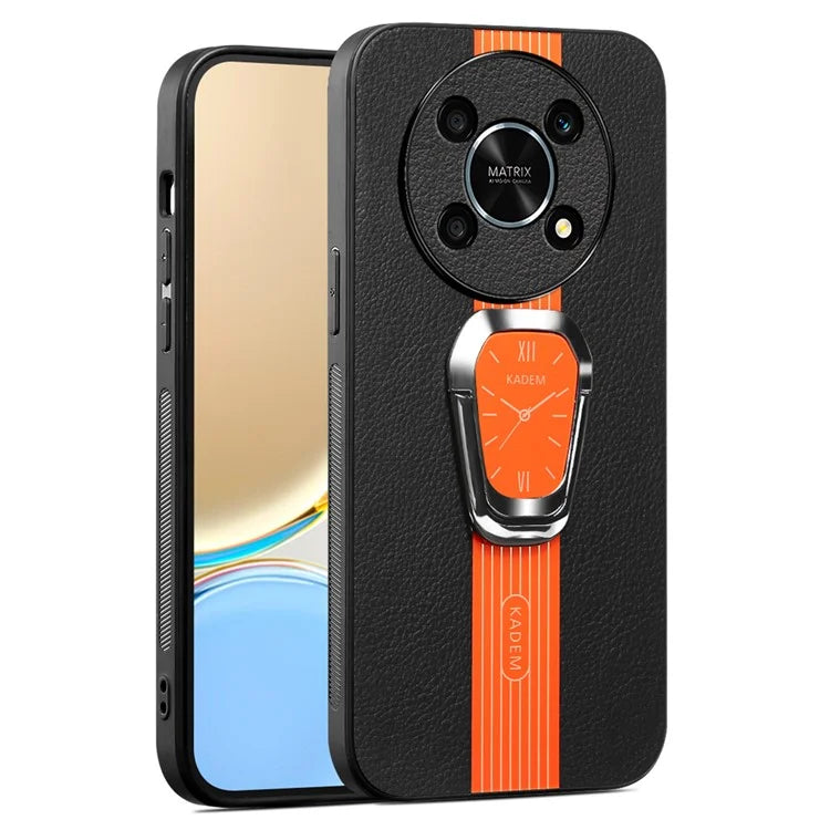 KADEM For Honor X30 5G / X9 5G / X40 GT 5G / Magic4 Lite 5G / 4G Case PU Leather+TPU+Acrylic Smartphone Cover