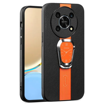 KADEM For Honor X30 5G / X9 5G / X40 GT 5G / Magic4 Lite 5G / 4G Case PU Leather+TPU+Acrylic Smartphone Cover