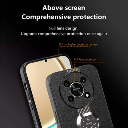 KADEM For Honor X30 5G / X9 5G / X40 GT 5G / Magic4 Lite 5G / 4G Case PU Leather+TPU+Acrylic Smartphone Cover