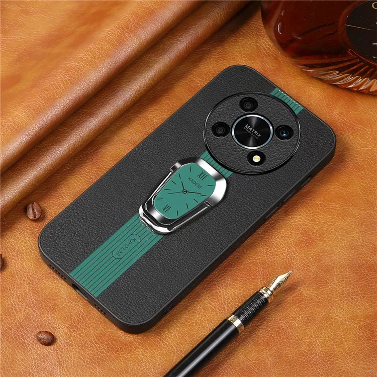 KADEM For Honor X30 5G / X9 5G / X40 GT 5G / Magic4 Lite 5G / 4G Case PU Leather+TPU+Acrylic Smartphone Cover