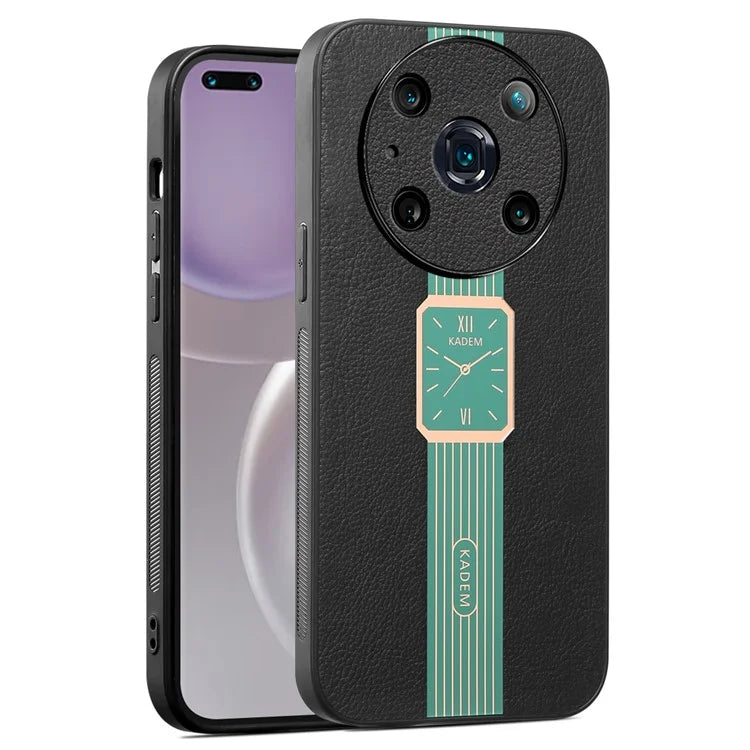 KADEM For Honor Magic4 Pro 5G Case Watch Pattern Electroplating Hybrid Phone Cover
