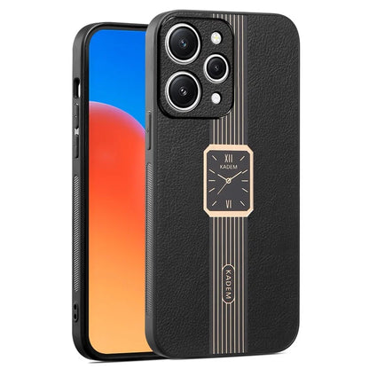 KADEM For Xiaomi Redmi 12 4G Case Stylish Watch Pattern Electroplated Cell Phone Cover