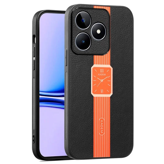 KADEM For Realme C53 (Global) / C53 (India) / C51 / Narzo N53 4G Case PU+Acrylic+TPU Camera Protection Phone Cover