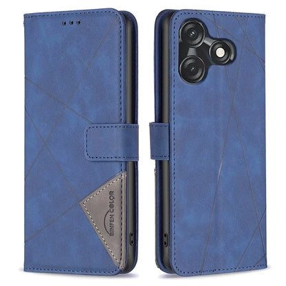 BINFEN COLOR BF05 For Transsion Tecno Spark 10 4G / Spark 10C 4G Case Phone Wallet Cover Leather Shell