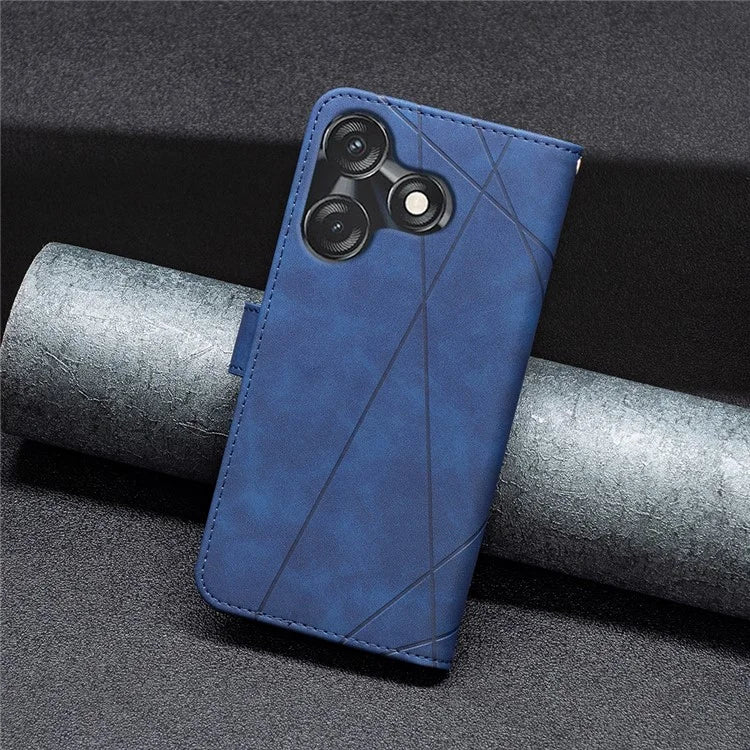 BINFEN COLOR BF05 For Transsion Tecno Spark 10 4G / Spark 10C 4G Case Phone Wallet Cover Leather Shell