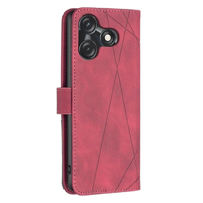 BINFEN COLOR BF05 For Transsion Tecno Spark 10 4G / Spark 10C 4G Case Phone Wallet Cover Leather Shell