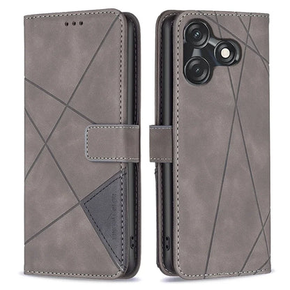 BINFEN COLOR BF05 For Transsion Tecno Spark 10 4G / Spark 10C 4G Case Phone Wallet Cover Leather Shell