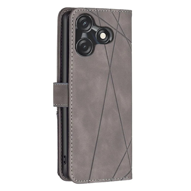 BINFEN COLOR BF05 For Transsion Tecno Spark 10 4G / Spark 10C 4G Case Phone Wallet Cover Leather Shell
