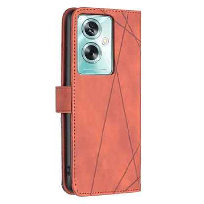 BINFEN COLOR BF05 For Oppo A79 5G / A2 5G Case Flip Stand PU Leather Wallet Phone Shell