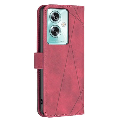 BINFEN COLOR BF05 For Oppo A79 5G / A2 5G Case Flip Stand PU Leather Wallet Phone Shell