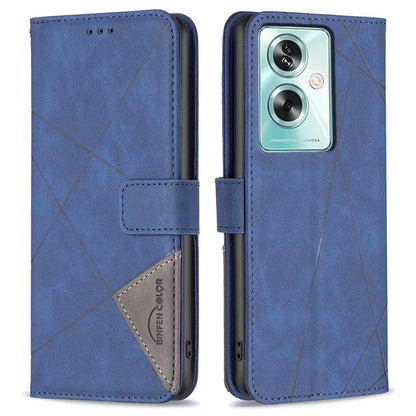 BINFEN COLOR BF05 For Oppo A79 5G / A2 5G Case Flip Stand PU Leather Wallet Phone Shell