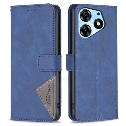 BINFEN COLOR BF05 For Transsion Tecno Spark 10 Pro Case Imprinted Wallet PU Leather Phone Shell