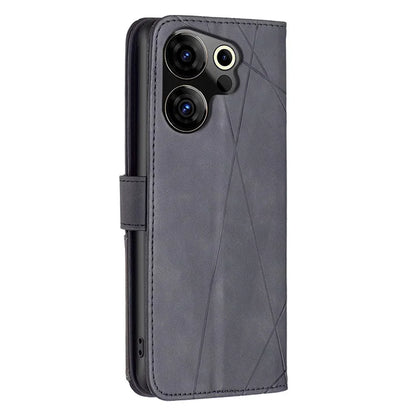 BINFEN COLOR BF05 For Transsion Tecno Camon 20 Premier 5G Case PU Leather Imprinted Phone Cover
