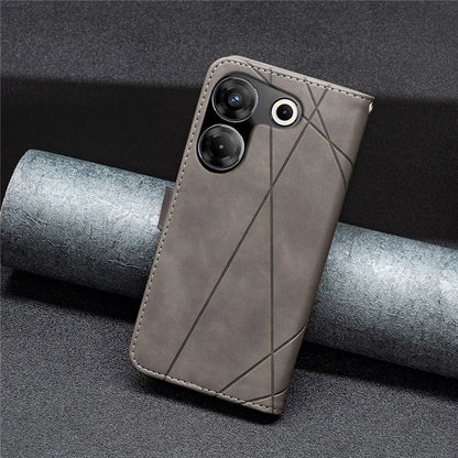 BINFEN COLOR BF05 For Transsion Tecno Camon 20 Pro 5G Case PU Leather Wallet Stand Phone Cover