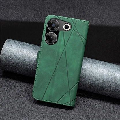 BINFEN COLOR BF05 For Transsion Tecno Camon 20 Pro 5G Case PU Leather Wallet Stand Phone Cover