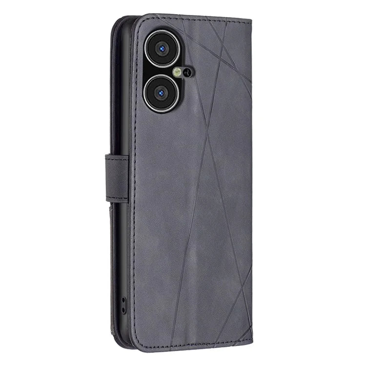 BINFEN COLOR BF05 For Transsion Tecno Pova Neo 3 4G Case PU Leather Drop-proof Phone Wallet Cover