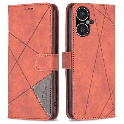 BINFEN COLOR BF05 For Transsion Tecno Pova Neo 3 4G Case PU Leather Drop-proof Phone Wallet Cover