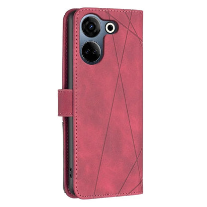 BINFEN COLOR BF05 For Transsion Tecno Camon 20 4G / 20 Pro 4G Case PU Leather Anti-fall Phone Cover
