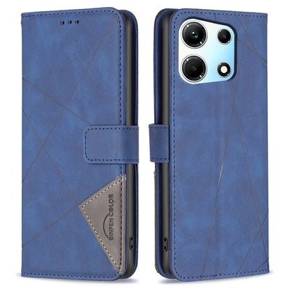 BINFEN COLOR BF05 For Transsion Infinix Zero 30 5G Case Imprinted Wallet Leather Smartphone Cover