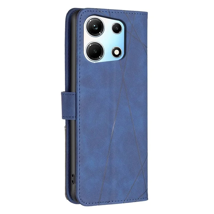 BINFEN COLOR BF05 For Transsion Infinix Zero 30 5G Case Imprinted Wallet Leather Smartphone Cover