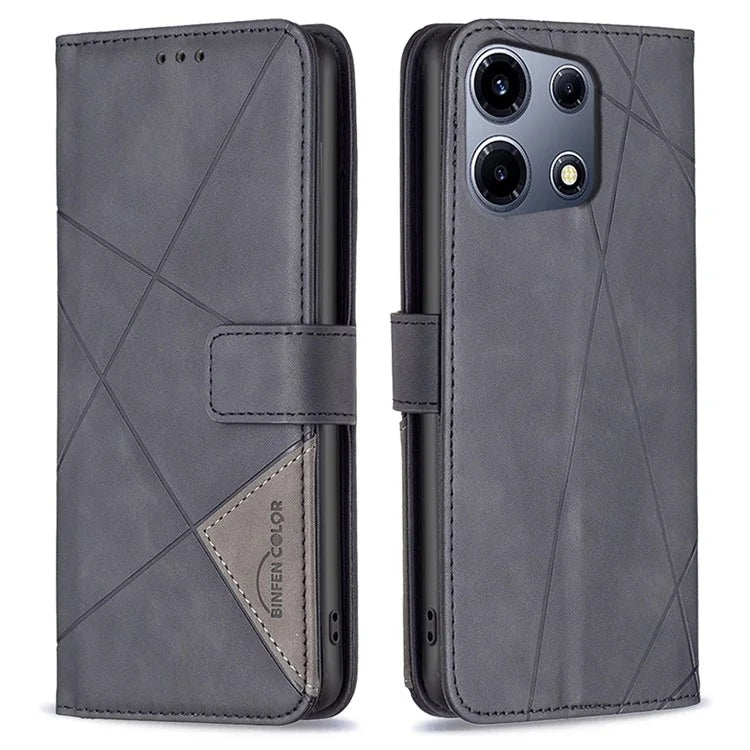 BINFEN COLOR BF05 For Transsion Infinix Note 30 VIP 5G Case PU Leather Phone Cover Wallet