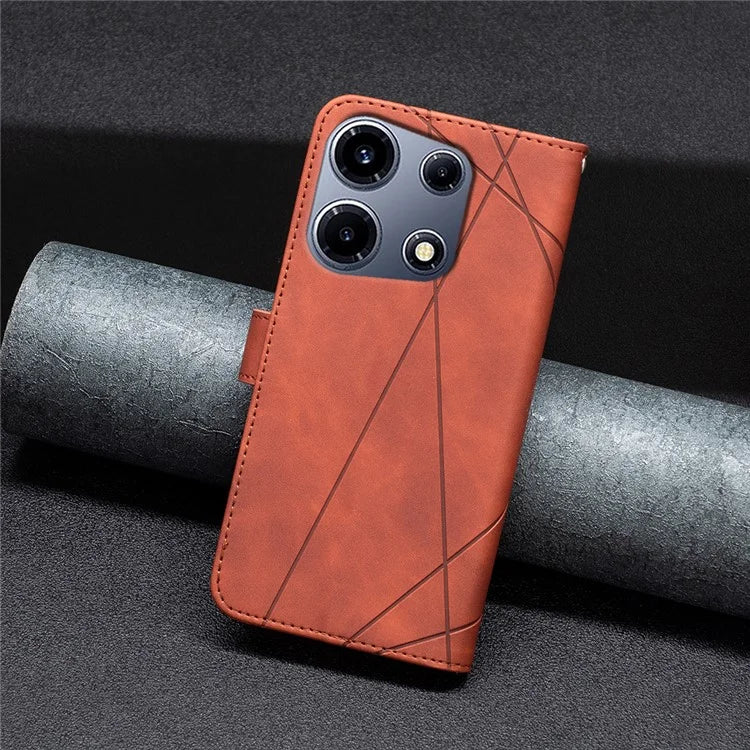 BINFEN COLOR BF05 For Transsion Infinix Note 30 VIP 5G Case PU Leather Phone Cover Wallet