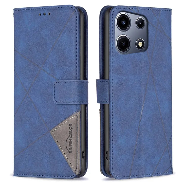 BINFEN COLOR BF05 For Transsion Infinix Note 30 VIP 5G Case PU Leather Phone Cover Wallet