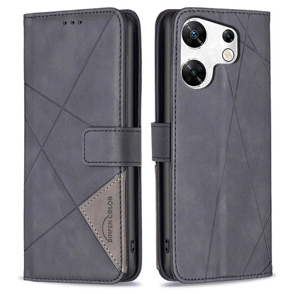 BINFEN COLOR BF05 For Transsion Infinix Zero 30 4G Case Wallet Phone Shell Anti-scratch PU Leather Cover