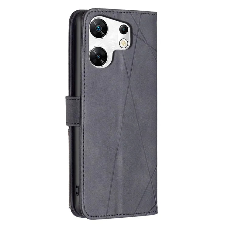 BINFEN COLOR BF05 For Transsion Infinix Zero 30 4G Case Wallet Phone Shell Anti-scratch PU Leather Cover