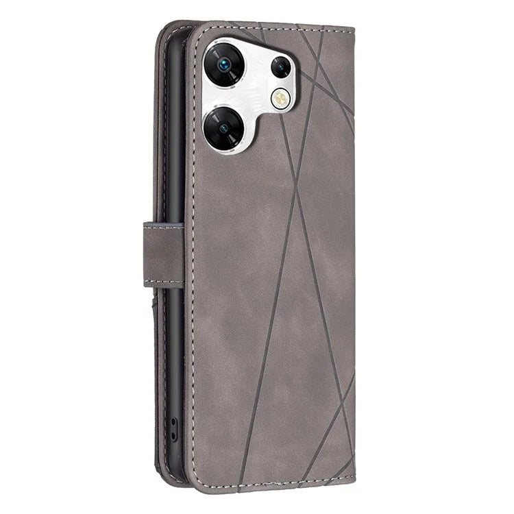 BINFEN COLOR BF05 For Transsion Infinix Zero 30 4G Case Wallet Phone Shell Anti-scratch PU Leather Cover