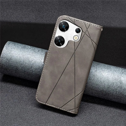 BINFEN COLOR BF05 For Transsion Infinix Zero 30 4G Case Wallet Phone Shell Anti-scratch PU Leather Cover