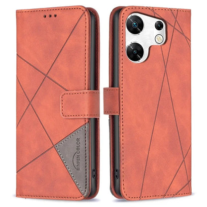 BINFEN COLOR BF05 For Transsion Infinix Zero 30 4G Case Wallet Phone Shell Anti-scratch PU Leather Cover