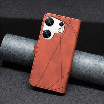 BINFEN COLOR BF05 For Transsion Infinix Zero 30 4G Case Wallet Phone Shell Anti-scratch PU Leather Cover