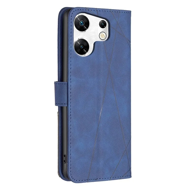 BINFEN COLOR BF05 For Transsion Infinix Zero 30 4G Case Wallet Phone Shell Anti-scratch PU Leather Cover