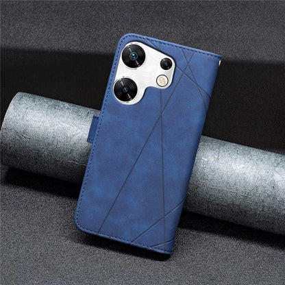 BINFEN COLOR BF05 For Transsion Infinix Zero 30 4G Case Wallet Phone Shell Anti-scratch PU Leather Cover