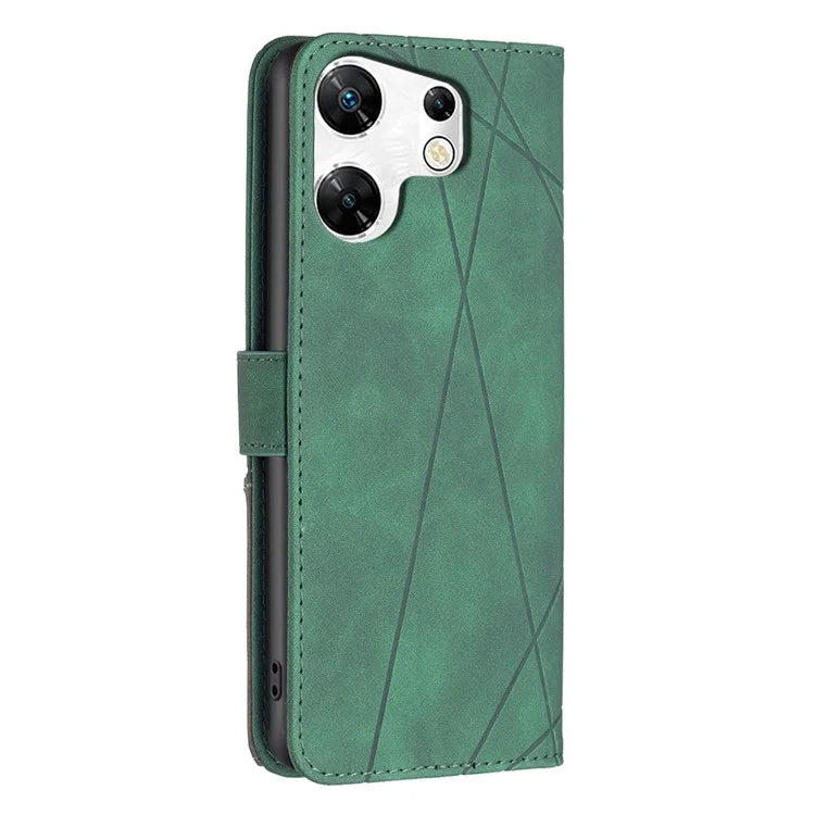BINFEN COLOR BF05 For Transsion Infinix Zero 30 4G Case Wallet Phone Shell Anti-scratch PU Leather Cover