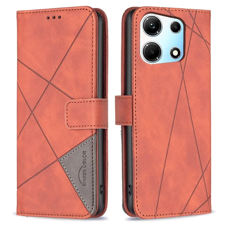 BINFEN COLOR BF05 For Transsion Infinix Note 30 5G Case Wallet Stand Phone Leather Cover