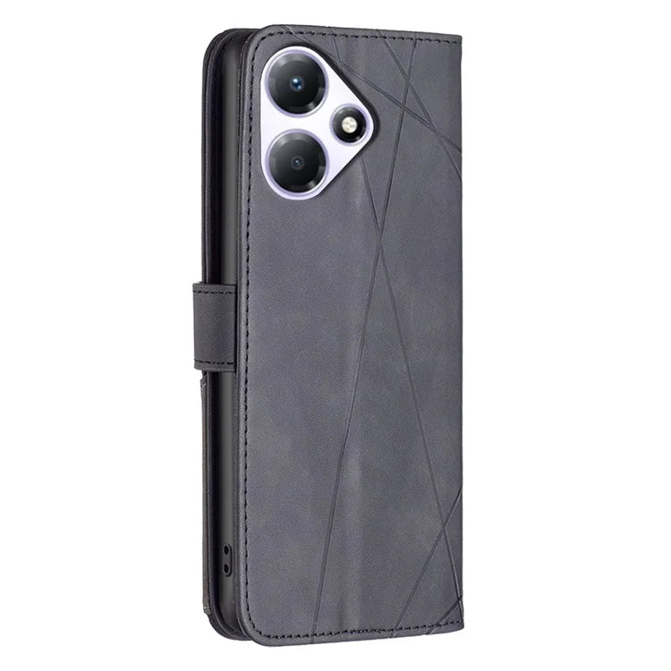 BINFEN COLOR BF05 PU Leather Case for Transsion Infinix Hot 30 Play NFC 4G Phone Shell Anti-drop Wallet Cover