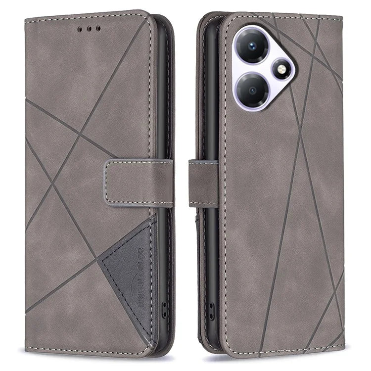 BINFEN COLOR BF05 PU Leather Case for Transsion Infinix Hot 30 Play NFC 4G Phone Shell Anti-drop Wallet Cover