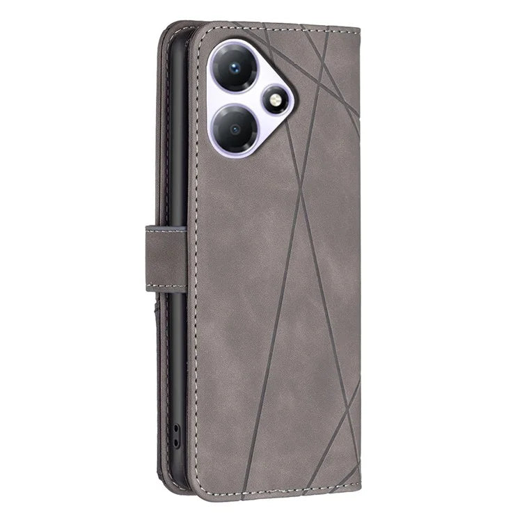 BINFEN COLOR BF05 PU Leather Case for Transsion Infinix Hot 30 Play NFC 4G Phone Shell Anti-drop Wallet Cover