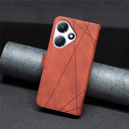 BINFEN COLOR BF05 PU Leather Case for Transsion Infinix Hot 30 Play NFC 4G Phone Shell Anti-drop Wallet Cover