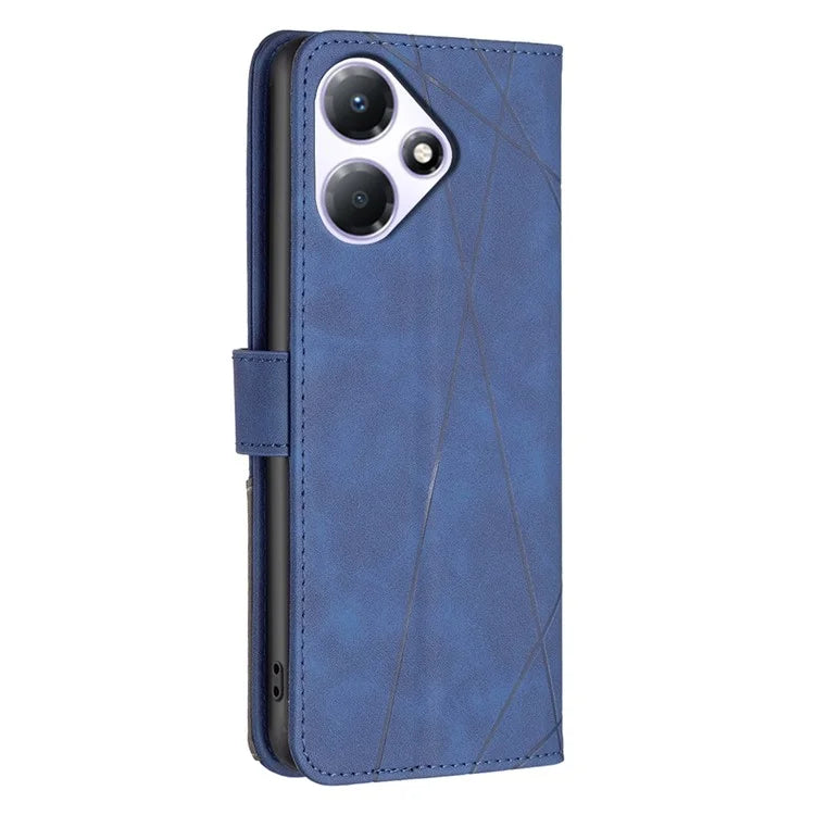 BINFEN COLOR BF05 PU Leather Case for Transsion Infinix Hot 30 Play NFC 4G Phone Shell Anti-drop Wallet Cover